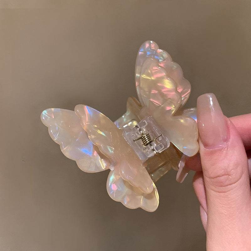Acetate Gradient Butterfly Hairpin - Multiple Colors