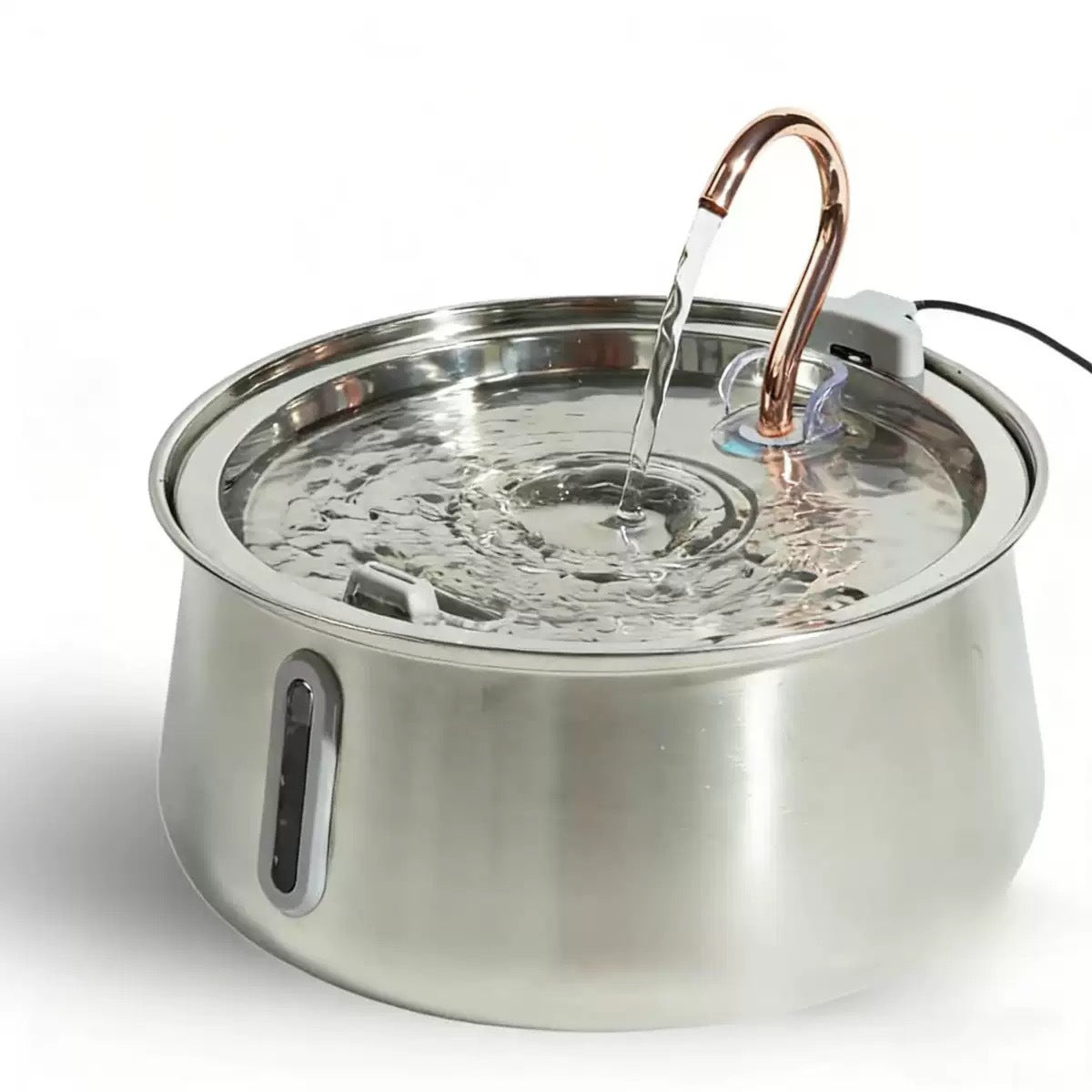 Automatic Pet Water Fountain 4L Stainless Steel Dispenser for Cats & Dogs