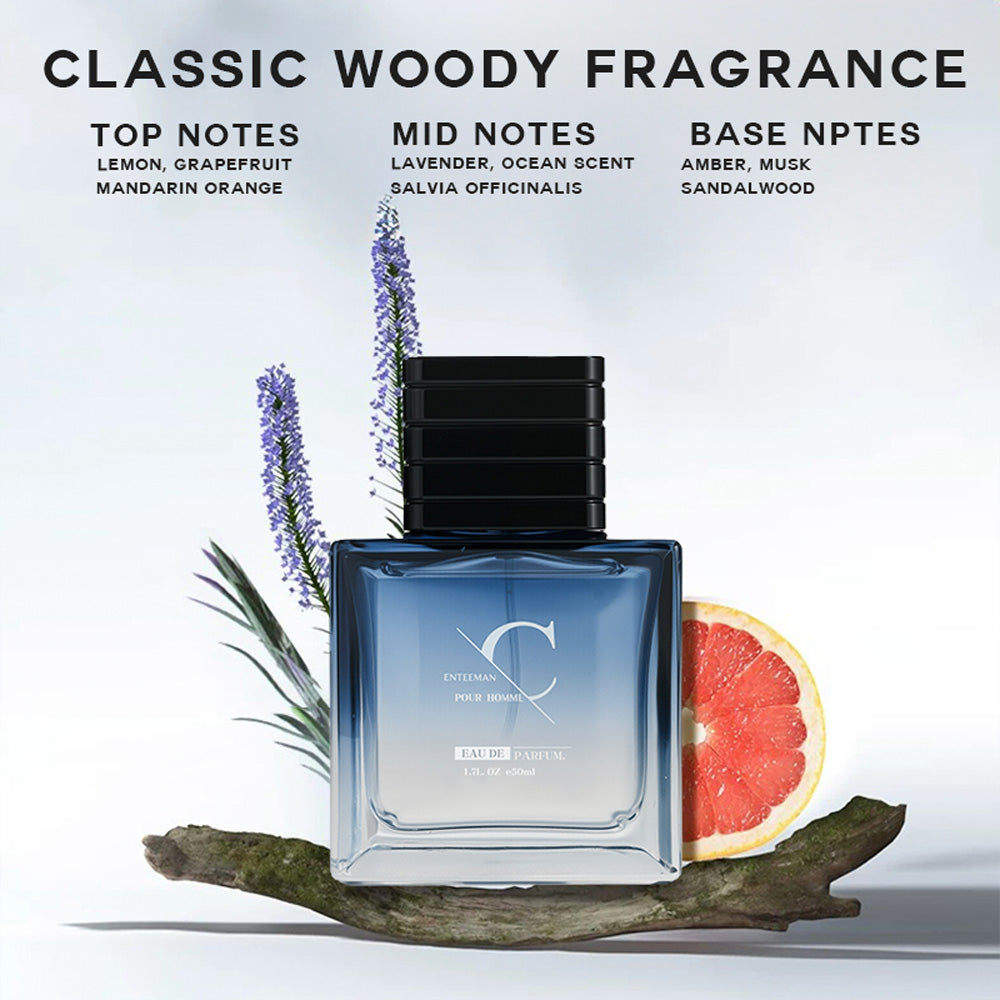 Classic Aromatic Cologne Spray for Men - 50ml Long Lasting Masculine Scent