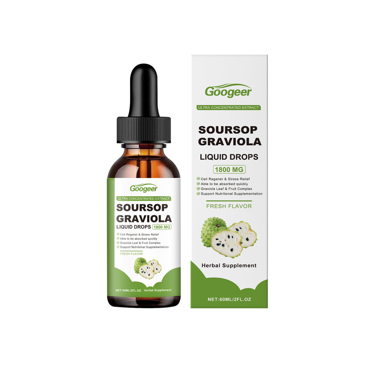 Googeer Liquid Drops Body Treatment