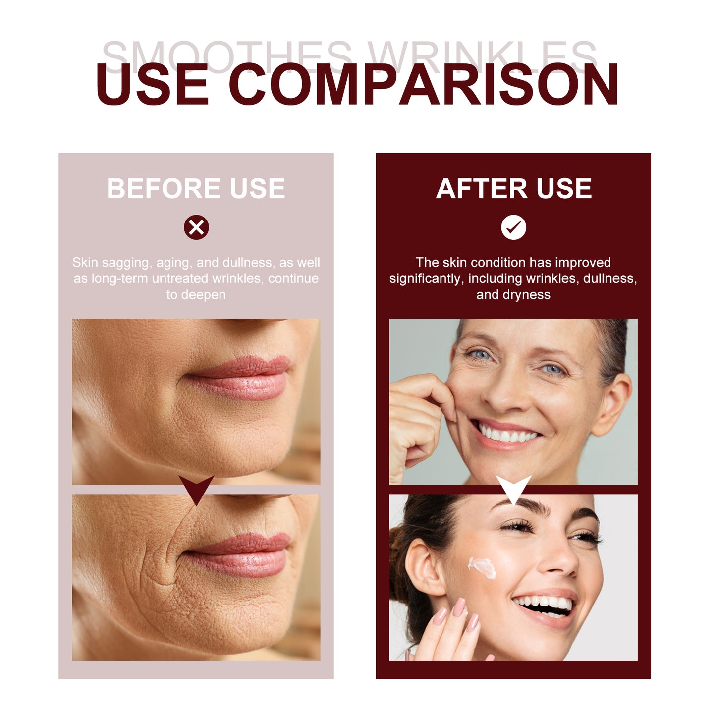 Retinol Firming Face Cream - Anti-Aging Wrinkle & Fine Line Repair