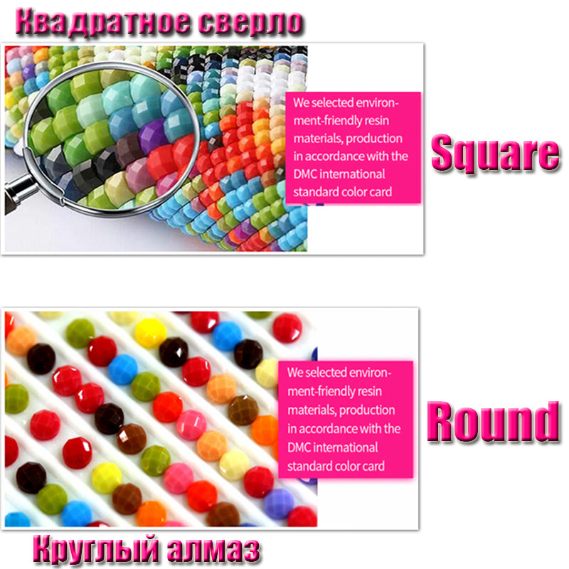 Full Circle Diamond Painting Mosaic Kit for Home & Garden