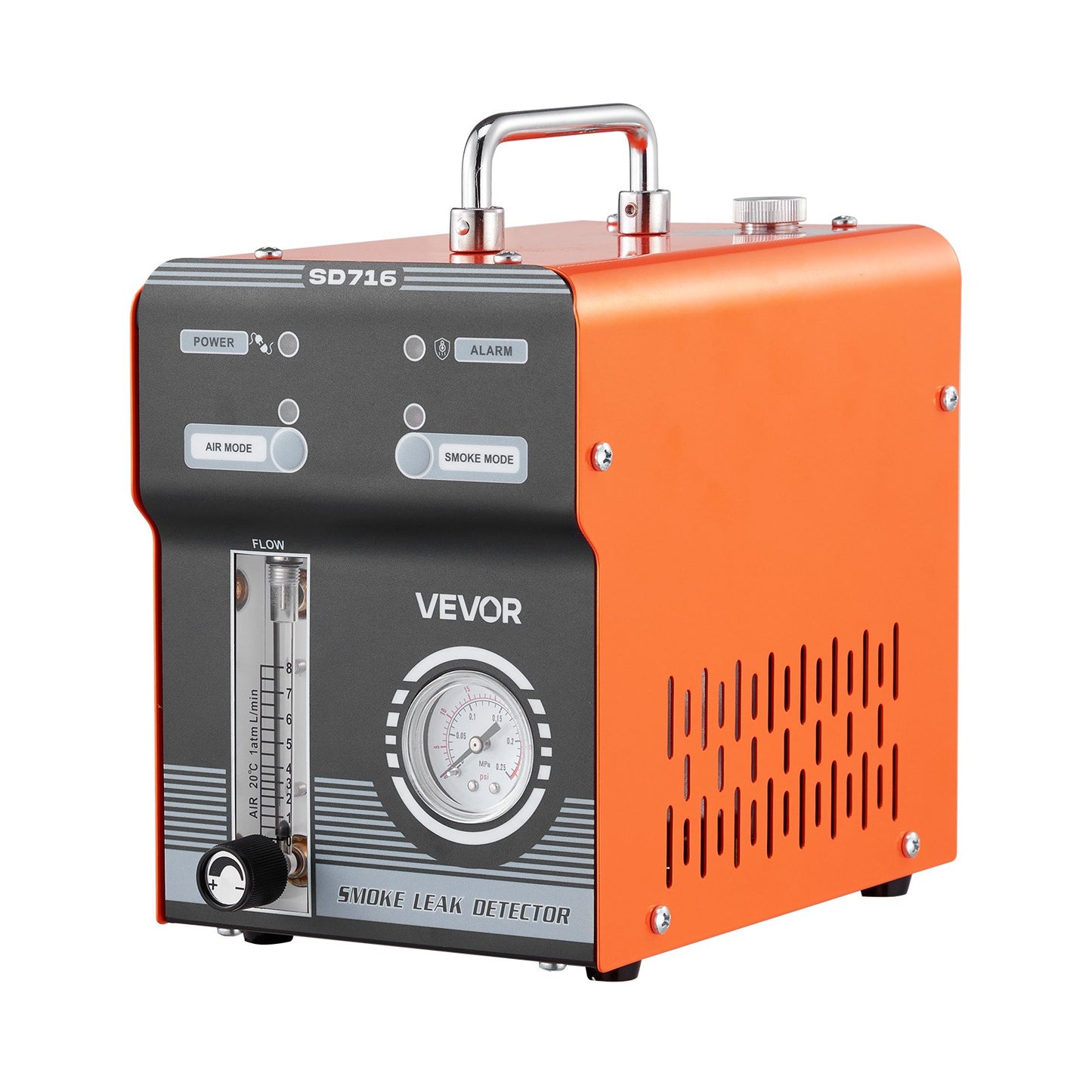 Automotive Leak Detector Smoke Machine with Air Pump & Pressure Gauge