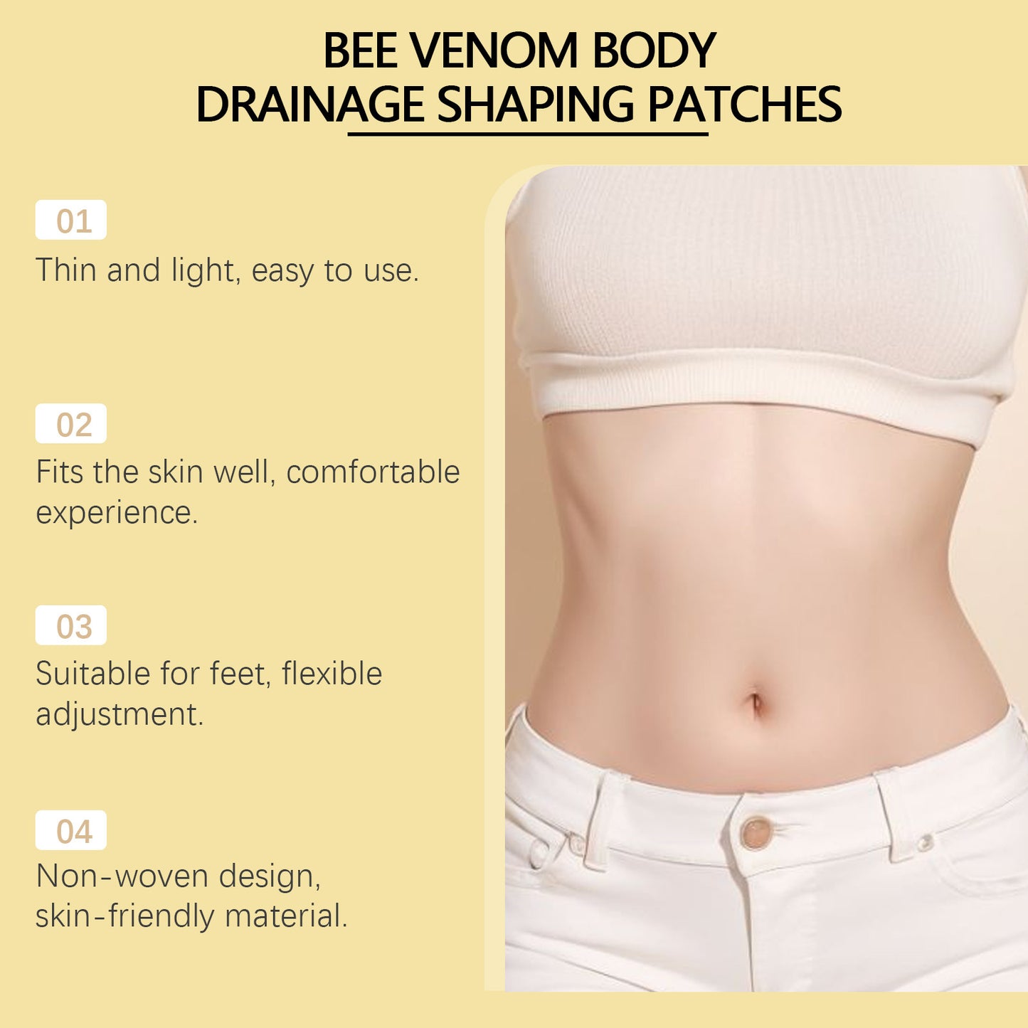 Foot Patch Slimming Care with Bee Venom & Mugwort - 10 Pieces