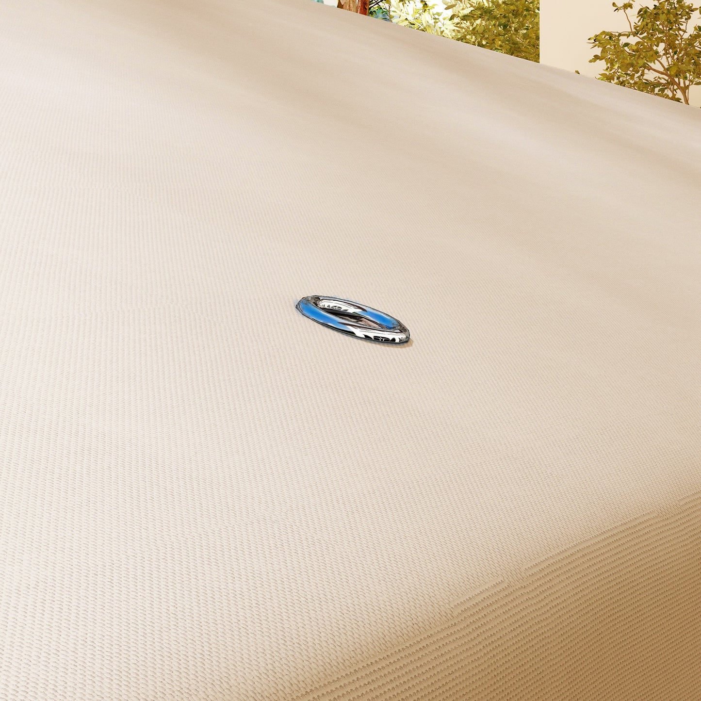 Gazebo Replacement Canopy Top - 13x10 ft, Cream White