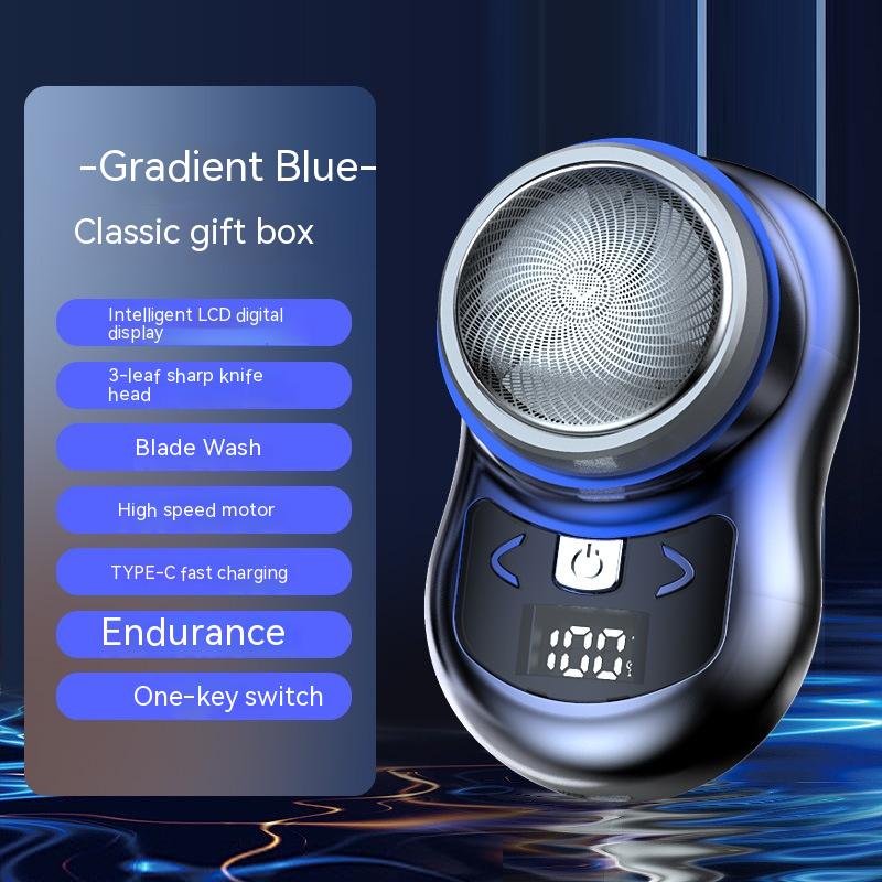 Men's Electric Shaver - USB Rechargeable Compact Razor