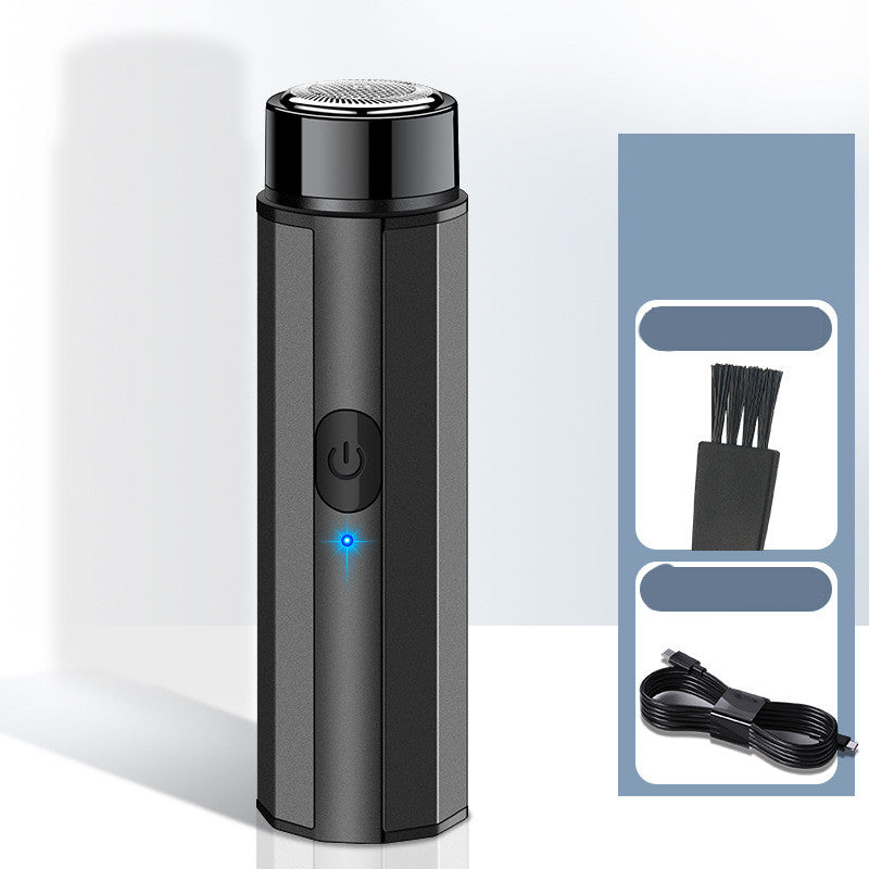 Mini Electric Shaver for Men - Rotary Head, Washable