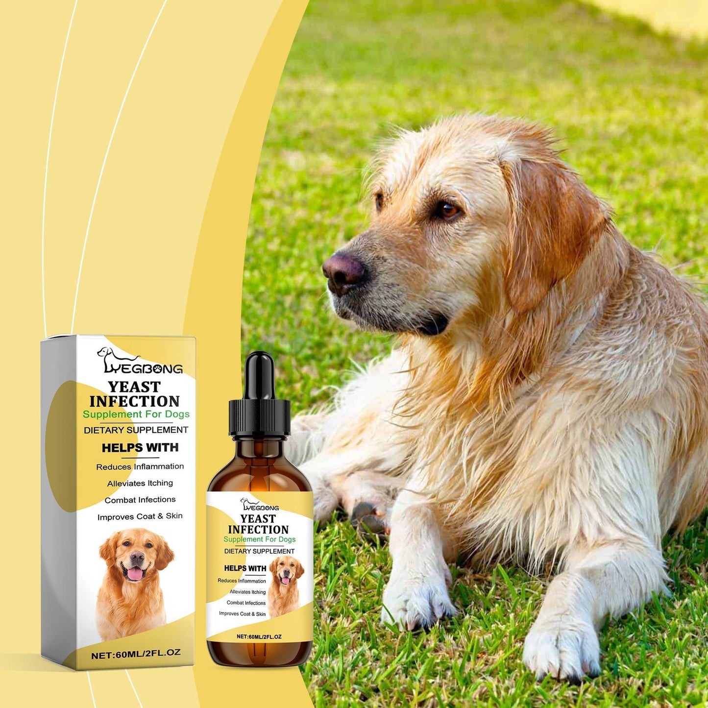 Herbal Pet Skin Care Supplement for Soothing Skin - Multiple Units