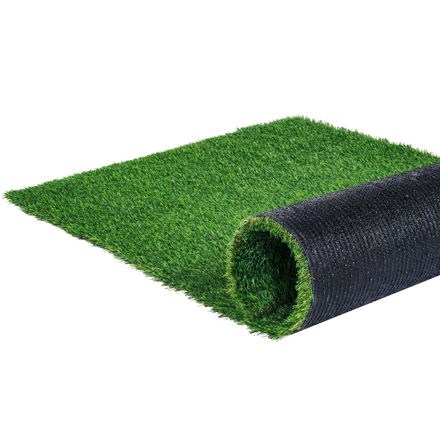 Artificial Grass Rug 4x6 ft Outdoor Turf Green Lawn Mat Fake Door Mat with Drainage Holes