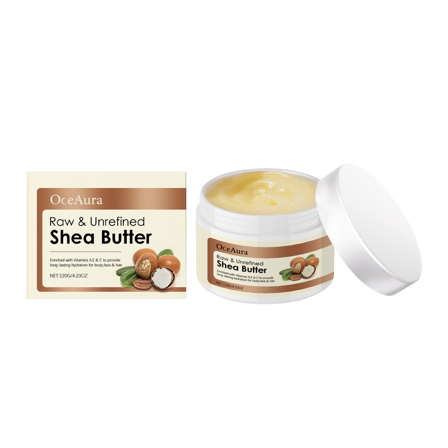 Moisturizing Body and Skin Care Cream - 120g Hydrating Lotion for Lasting Moisture
