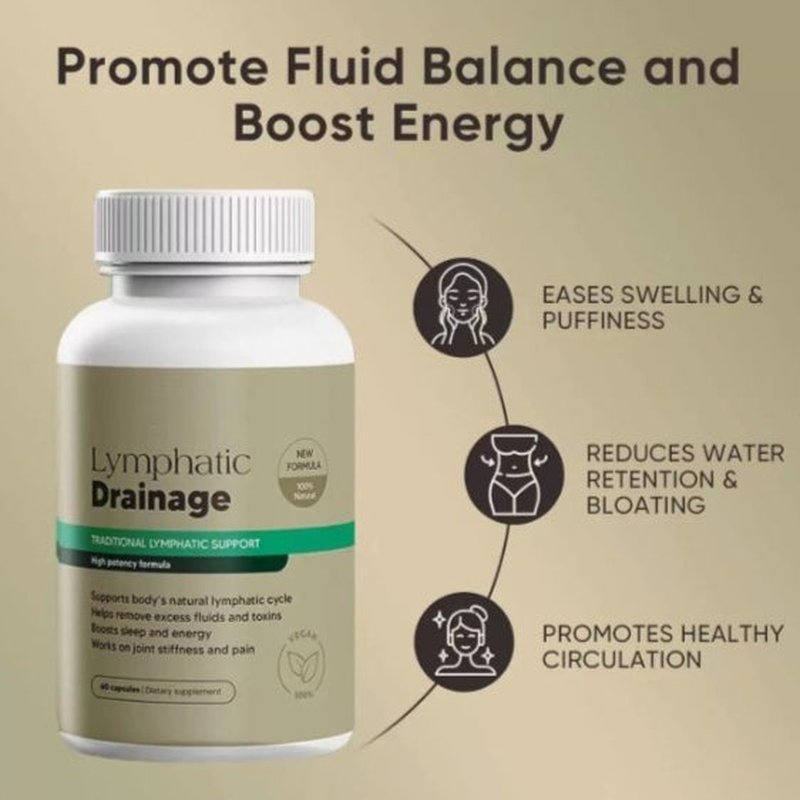 Lymphatic Drainage Capsules 60 Count