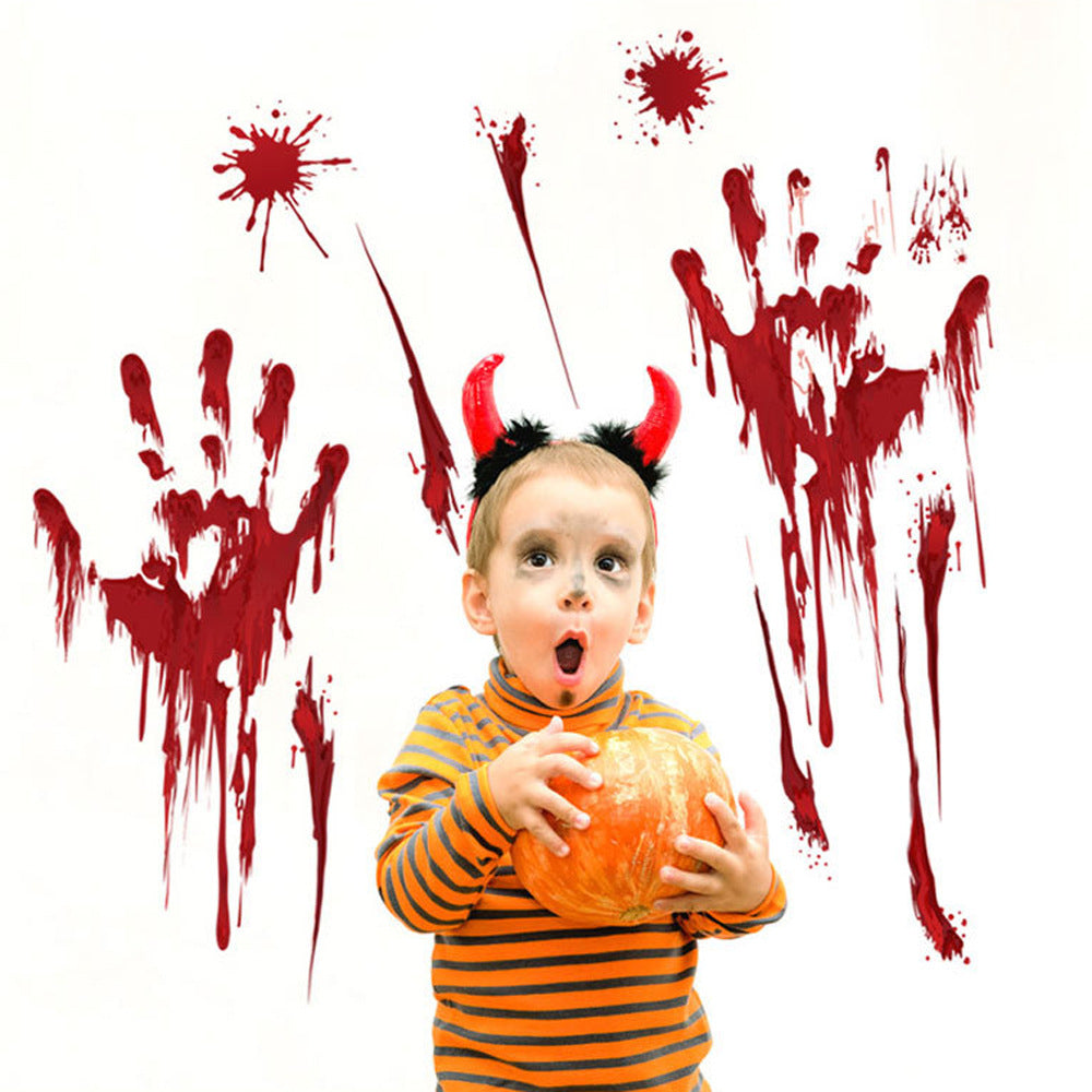 Halloween Wall Sticker Pumpkin Pattern Decor for Party & Home
