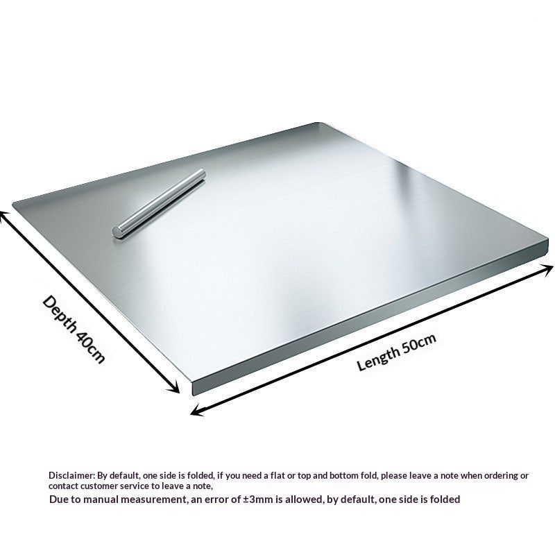 Stainless Steel Cutting Board and Work Surface - Multiple Sizes