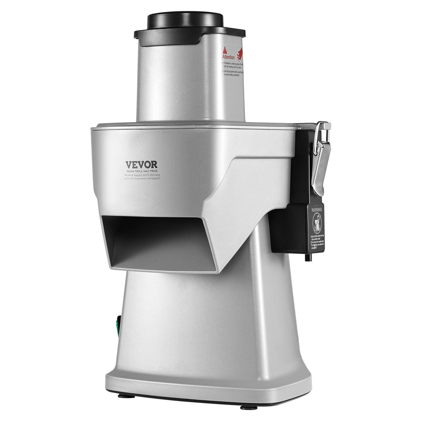 Electric Vegetable Slicer 4-in-1 Food Chopper with Adjustable Blades - 200W Kitchen Appliance
