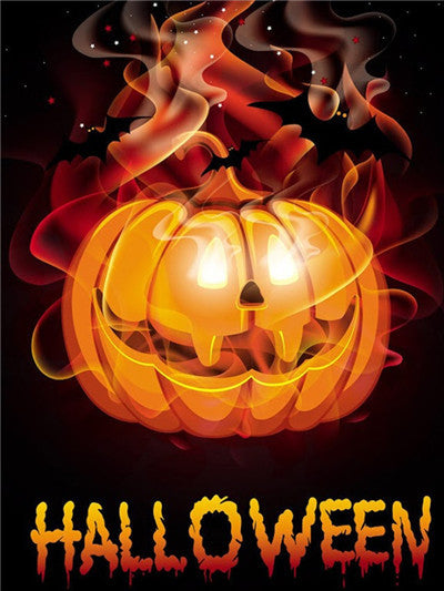 Halloween Diamond Painting Kit - Full Square Cartoon Embroidery Cross Stitch
