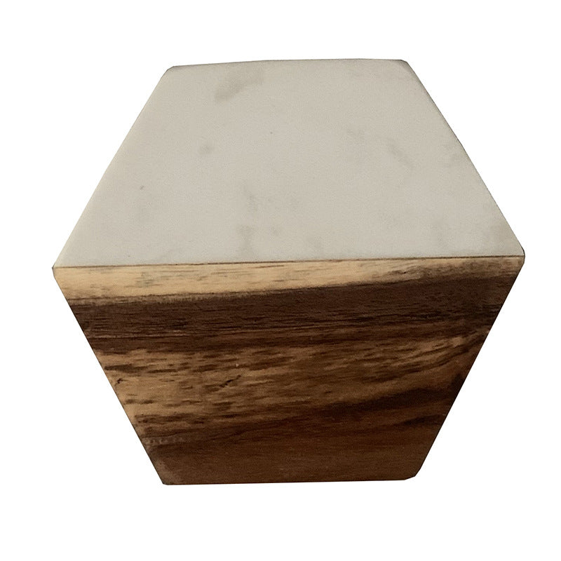 Heat-Resistant Marble Cup Coaster Pad for Dinnerware - Modern Style