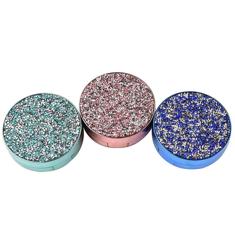 Contact Lens Storage Case - Sparkling Star Design, Multiple Colors