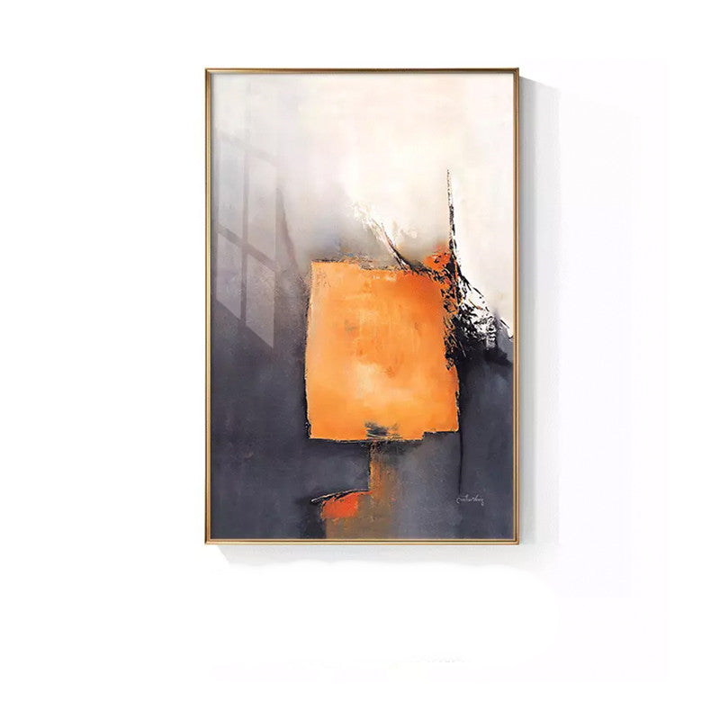 Scandinavian Abstract Gray Wall Art Canvas Poster Modern Home Decor