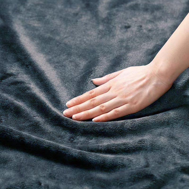 Electric Heated Shawl Blanket with USB Power, Fast & Safe Flannel Wrap