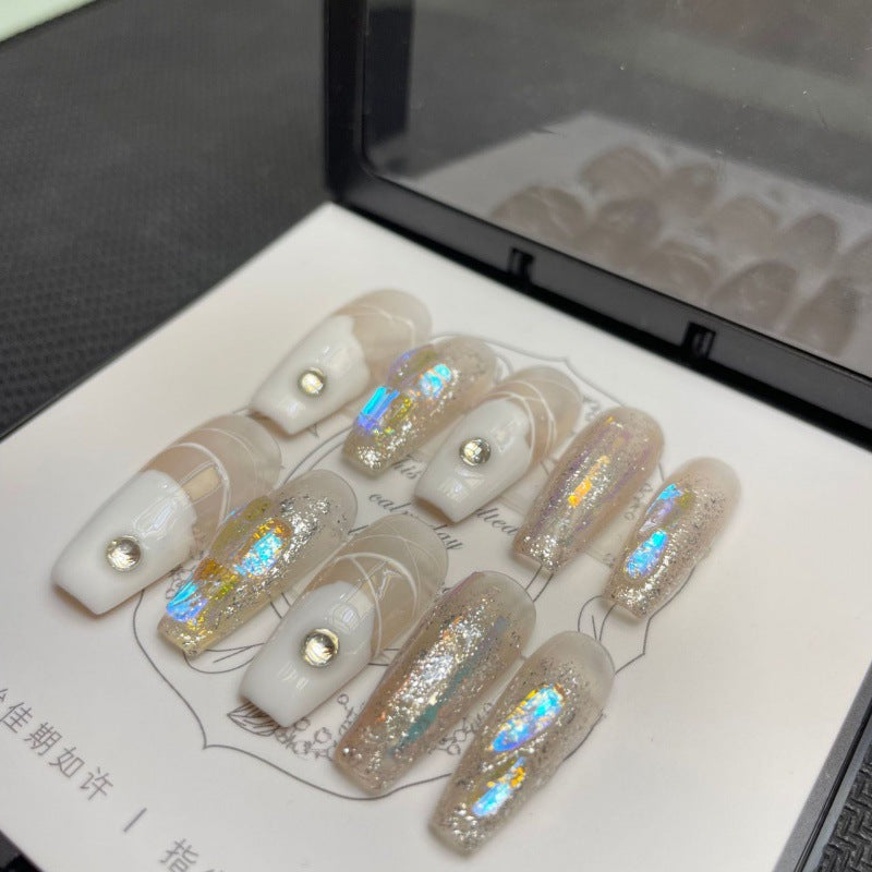 Hand Wear Armor Diamond Beach Glass - Multiple Sizes