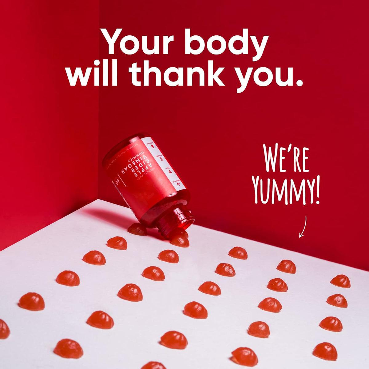 Vinegar Soft Candy Tablets - Vitamin Supplement