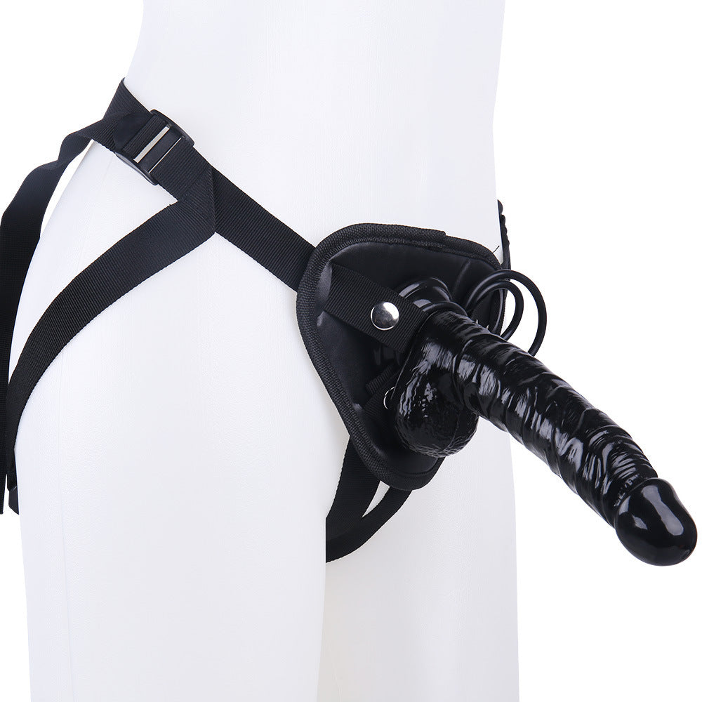 Adult Swing Simulation Toy Set with Leather Pants - Multiple Colors