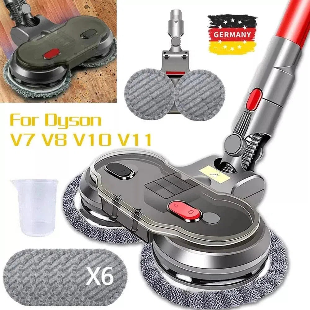 Dyson Vacuum Cleaner Mop Head with Water Tank - Compatible with V6 V7 V8 V10 V11