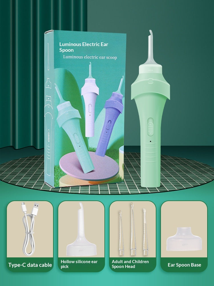 Electric Ear Cleaning Tool Set for Babies & Family - Hygienic Ear Care
