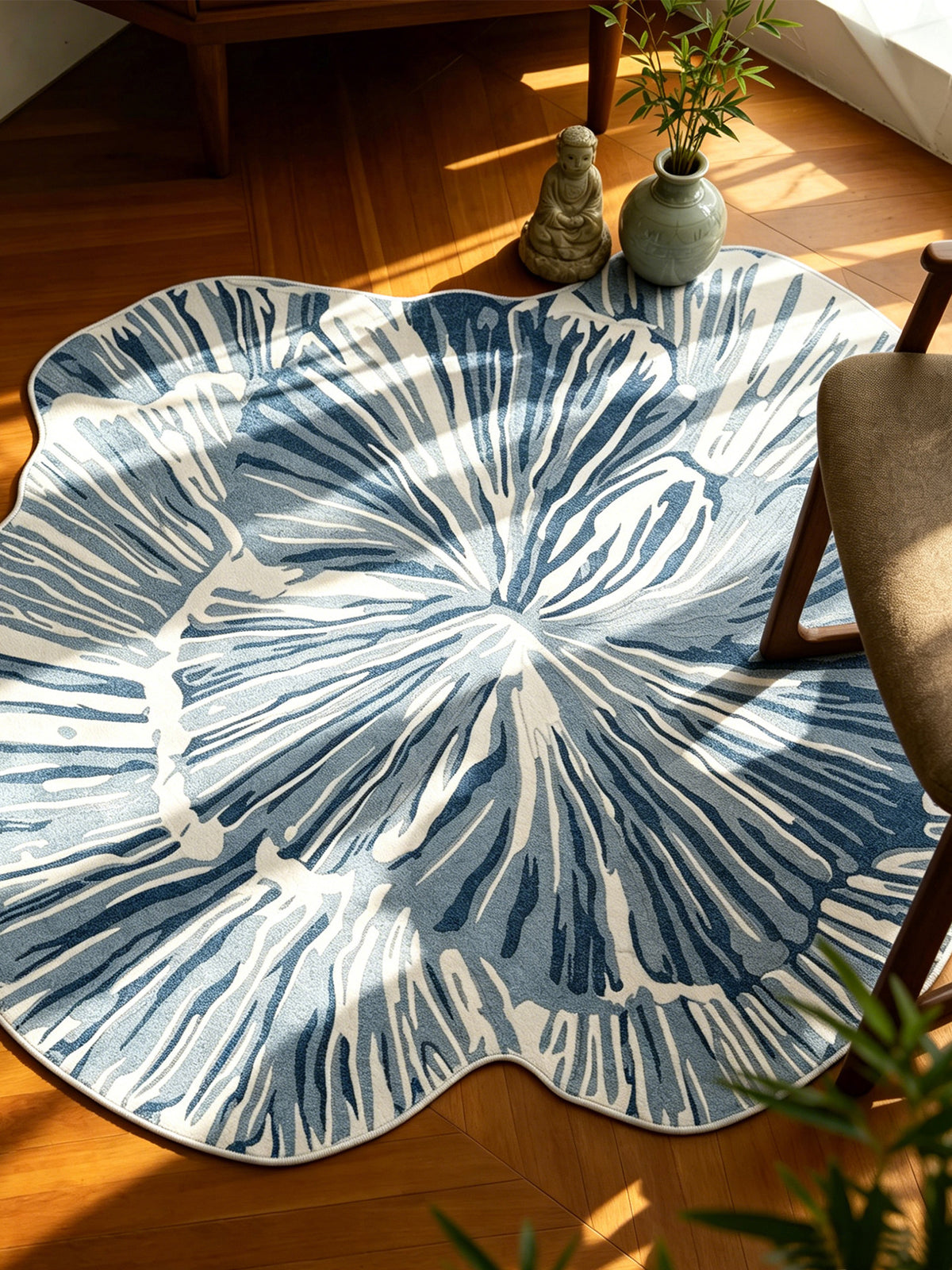 Washable Shaped Floor Mat - Wipeable Carpet for Home & Office
