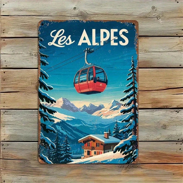 Metal Tin Wall Sign - 20 cm x 20 cm Decorative Art