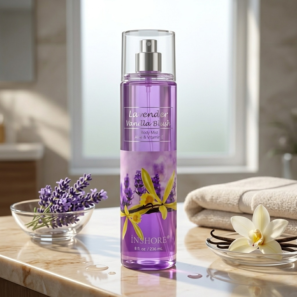 Fragrance Body Mist - 8 Fl. Oz. Hydrating Scented Spray with Aloe & Vitamin E