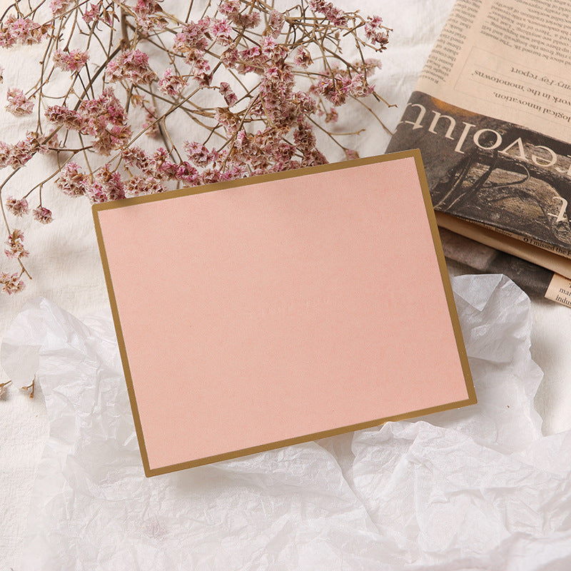 Bronzing Border Business Invitation Cards - Small Card Assortment
