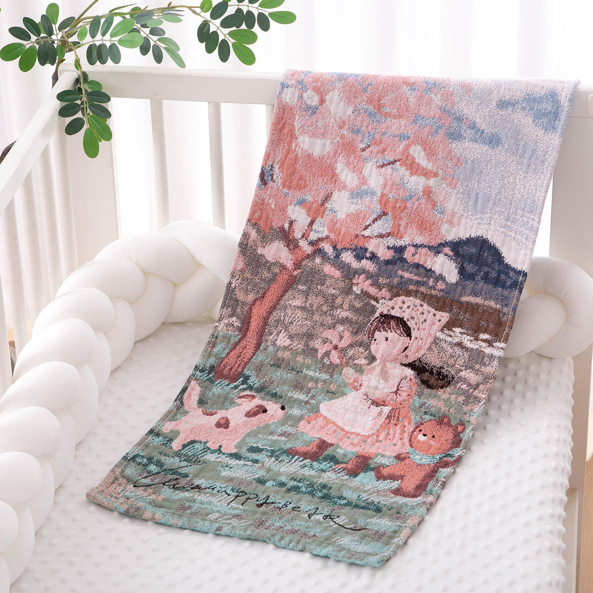 Washed Cotton Towel - Soft Gauze Fabric for Home Use - Multiple Styles & Sizes