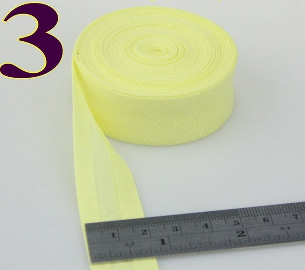 Hand-Patched Cotton Bias Tape for Sewing & Crafting - 20mm Wide