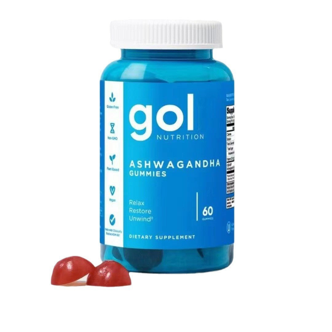 Ashwagandha Gummies - Soft Candy, 60 Tablets