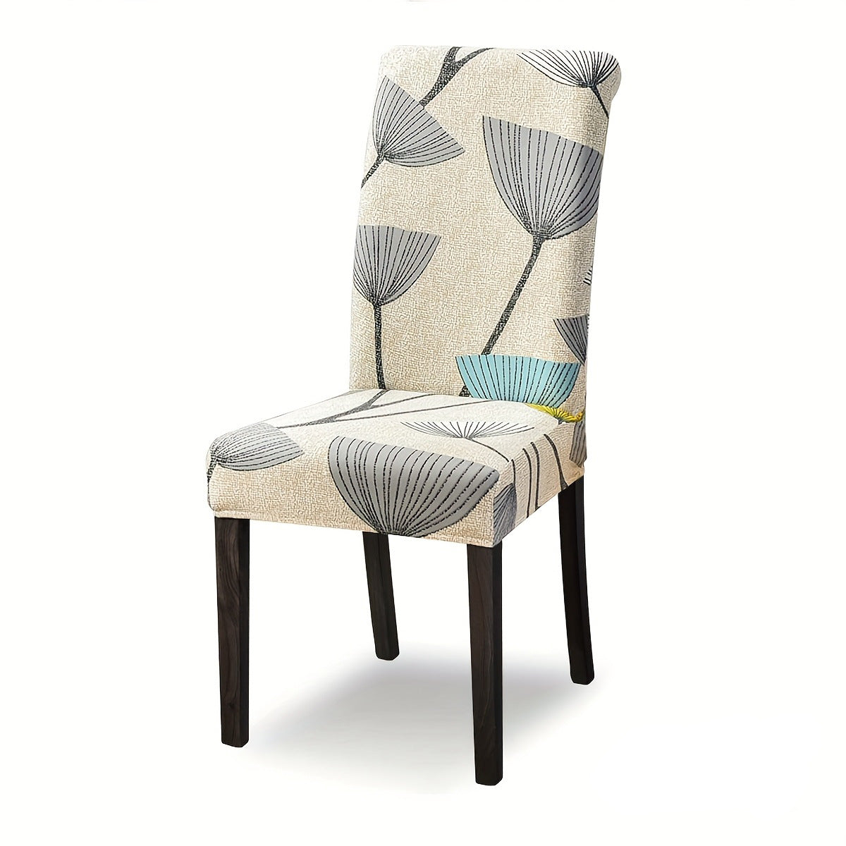Elastic Chair Cover - Printed Stretch Home Office Chair Protector