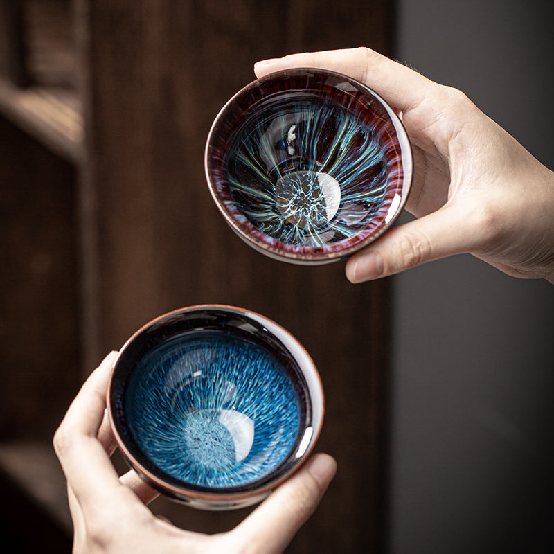 Large Ceramic Mug - Kiln Fired Drinkware with Wide Diameter and 130ml Capacity