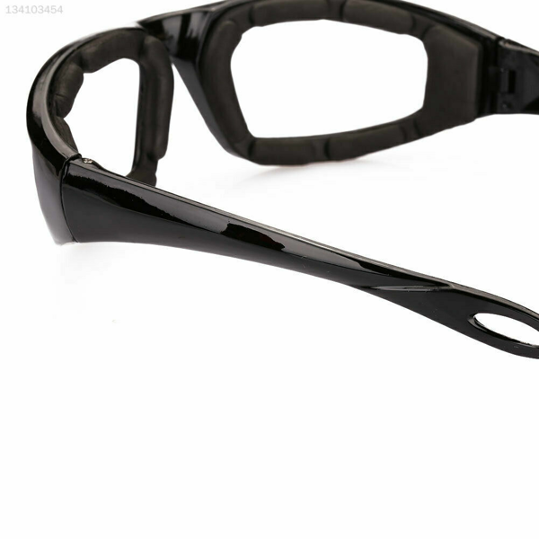 3 Pairs Clear Motorcycle Riding Glasses - Wind Resistant Eye Protection