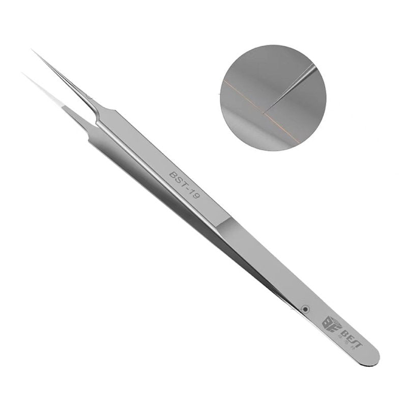 Fine Tip Stainless Steel Tweezers - Precision Fly Line Tool