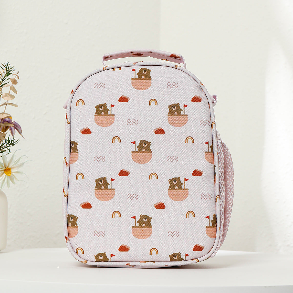 Cute Lunch Insulated Bag, Portable Outdoor Makeup And Cold, Suitable