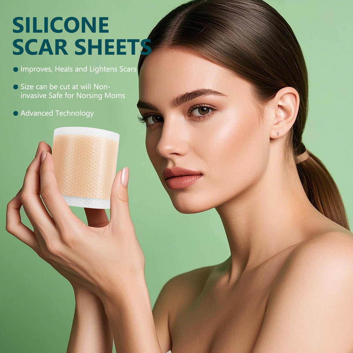 Non-standard Silica Gel Scar Paster Desalinated Silicone