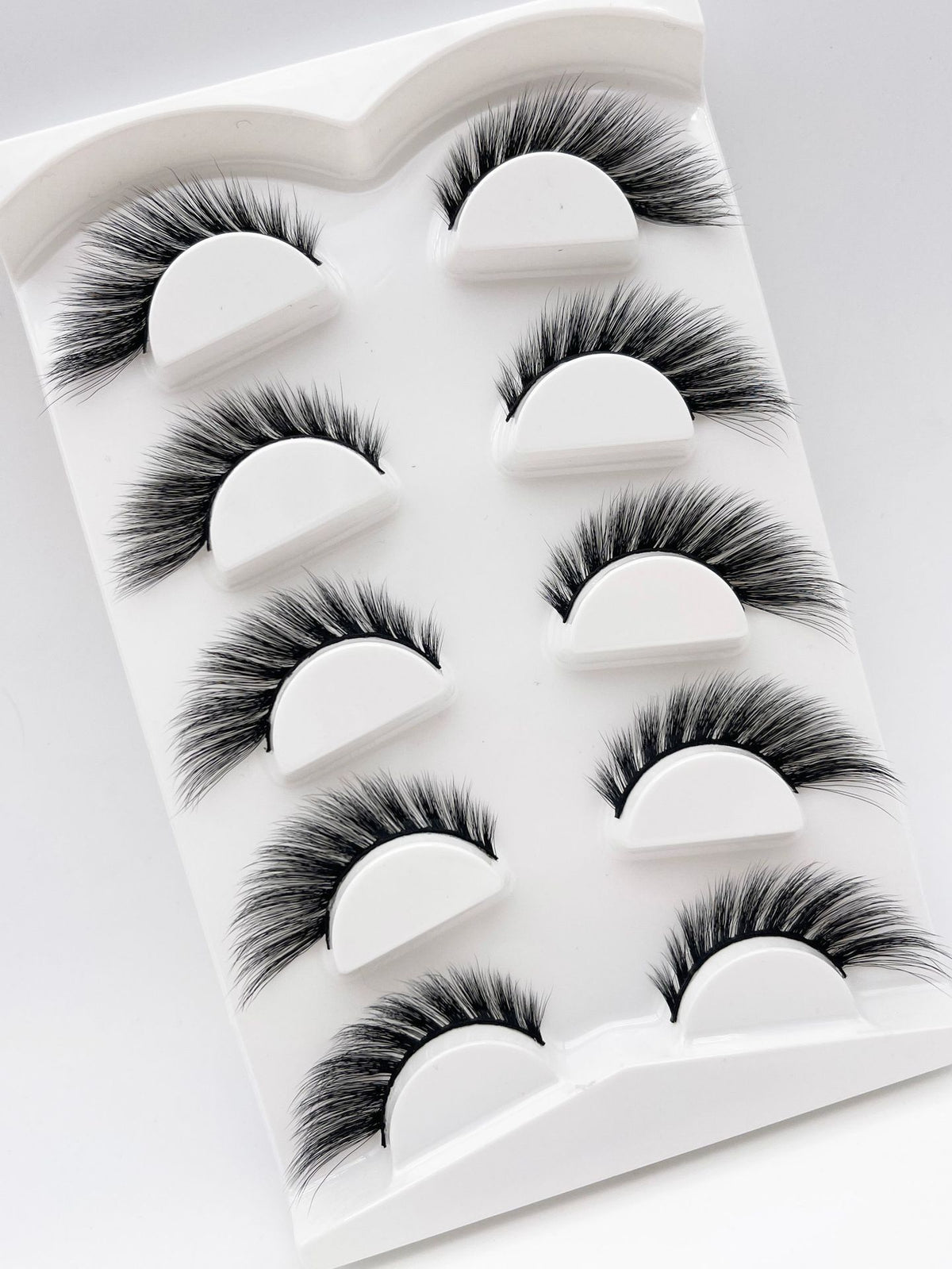 Natural Mink False Eyelashes with Lengthening Eye Tail Design - Multiple Styles