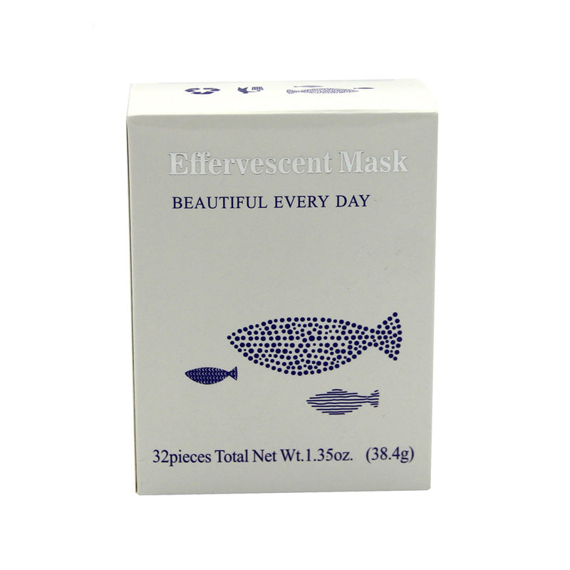 Collagen Peptide Facial Mask Set - 32 White Sheets for Skin Care