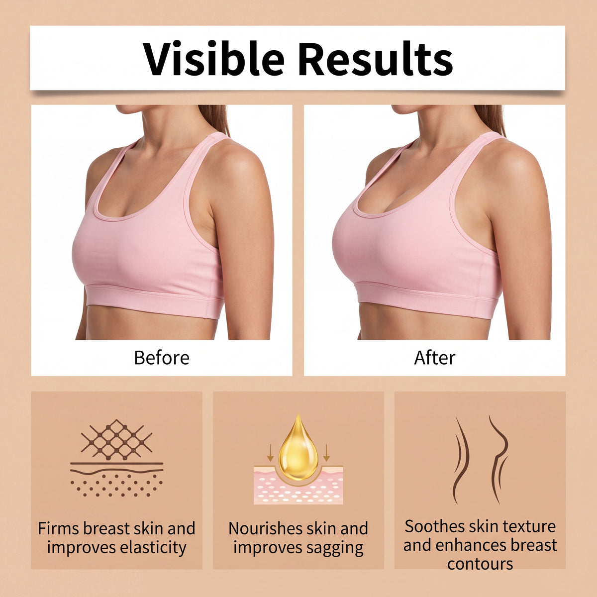 Breast Enhancement Microneedle Patch, 10 Pieces Per Pack