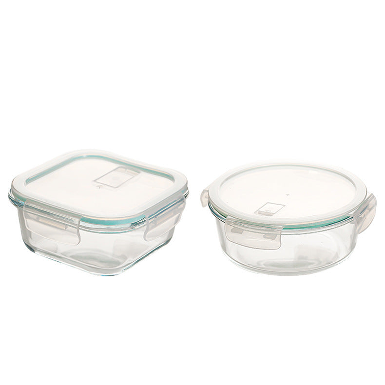 Glass Lunch Box Food Grade Sealed Container for Microwave Oven