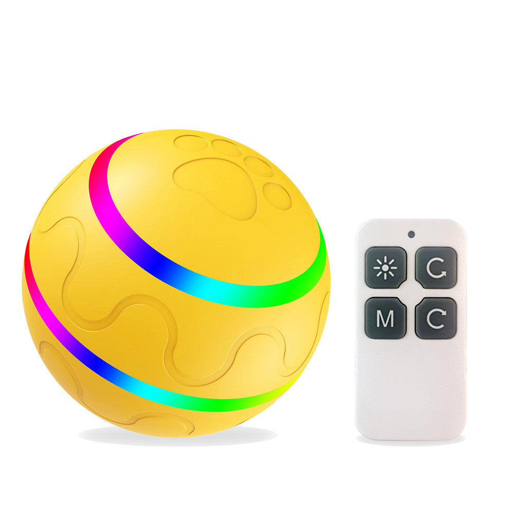 Interactive Cat Toy Ball - Self-Rotating, USB Rechargeable, Safe for Cats