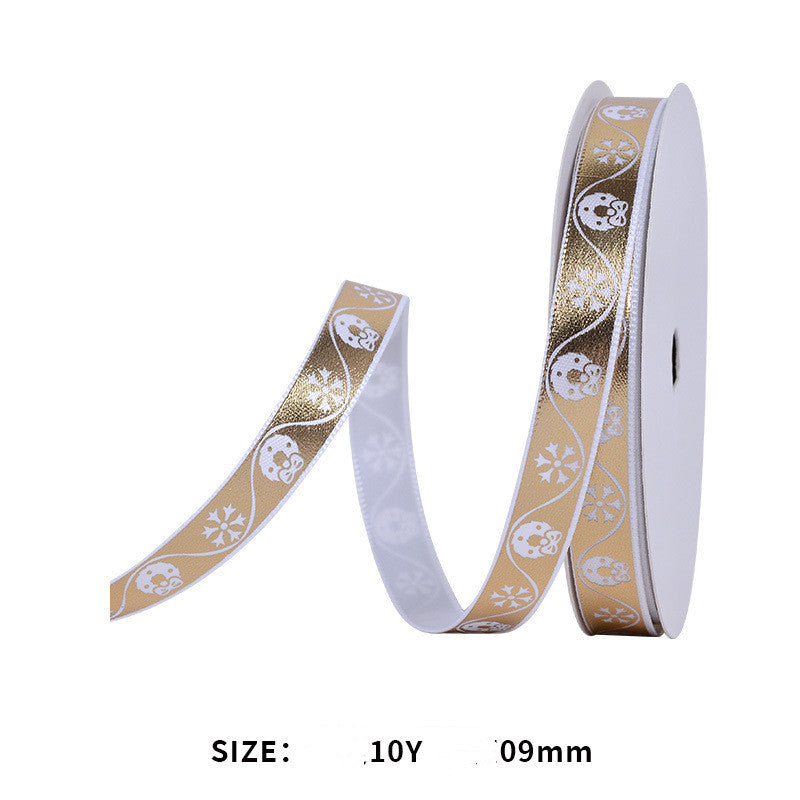 Christmas Gift Packaging Ribbon Bow Tie for Holiday Decor & Crafts