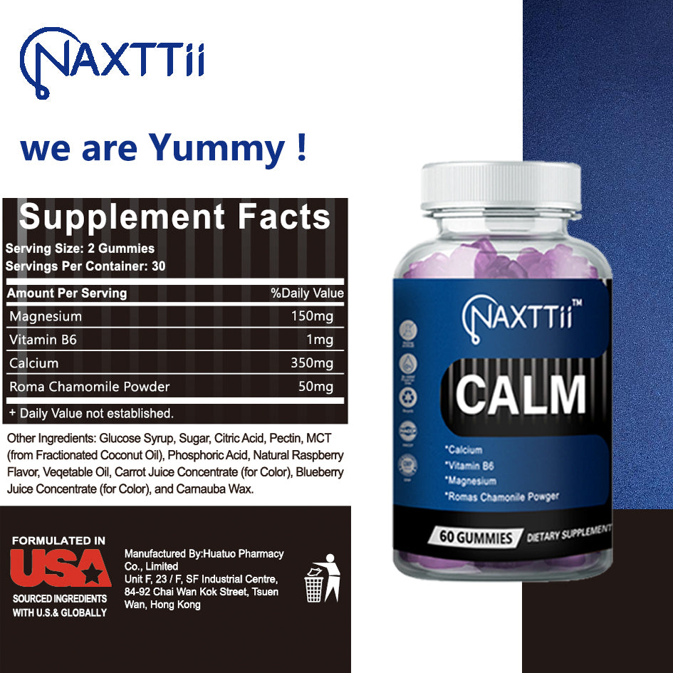 Vitamin B6 Sleep Support Gummies - Vegan & Gluten-Free Berry Flavor - 60 Count