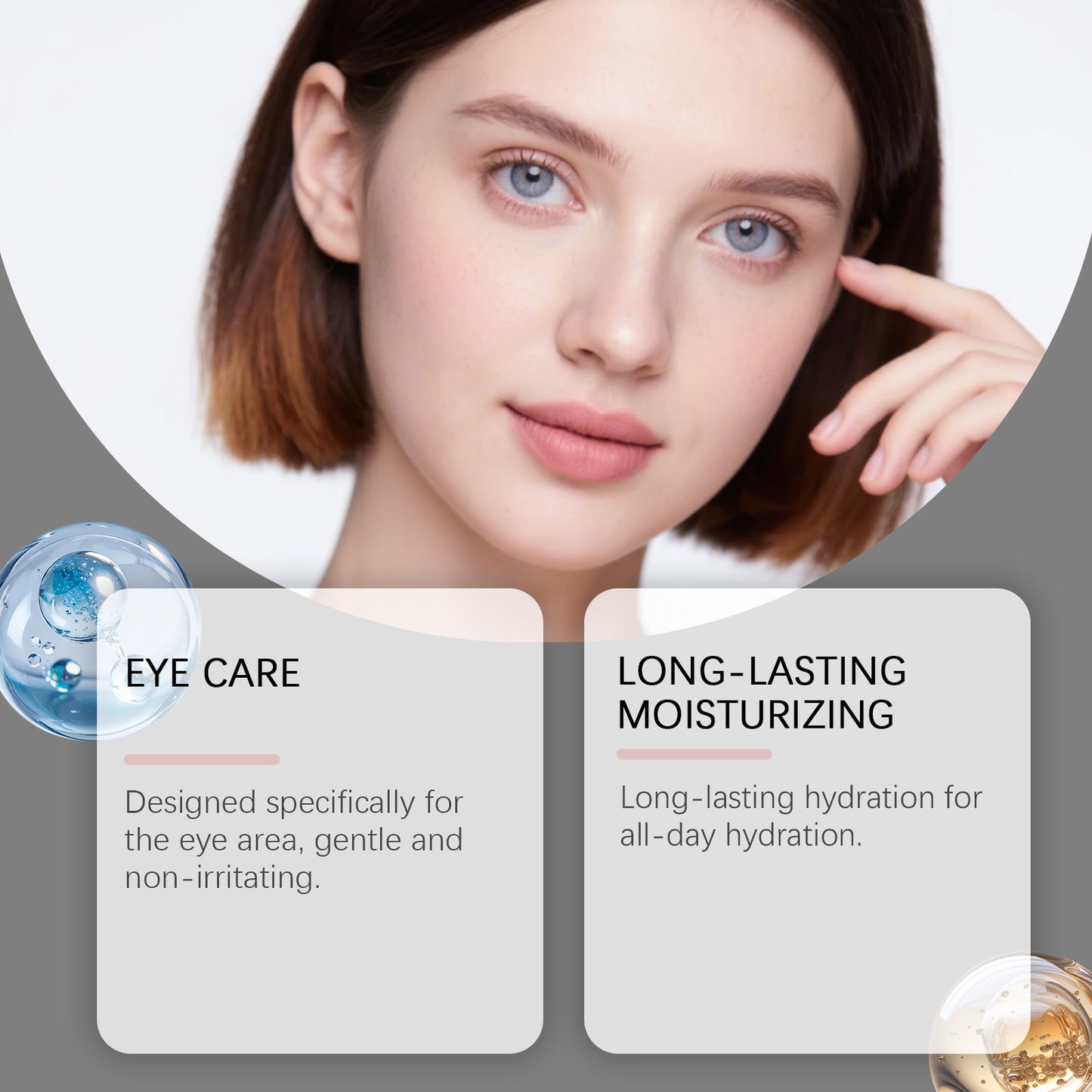 Gel Eye Mask with 60 Patches for Eye Care and Relaxation