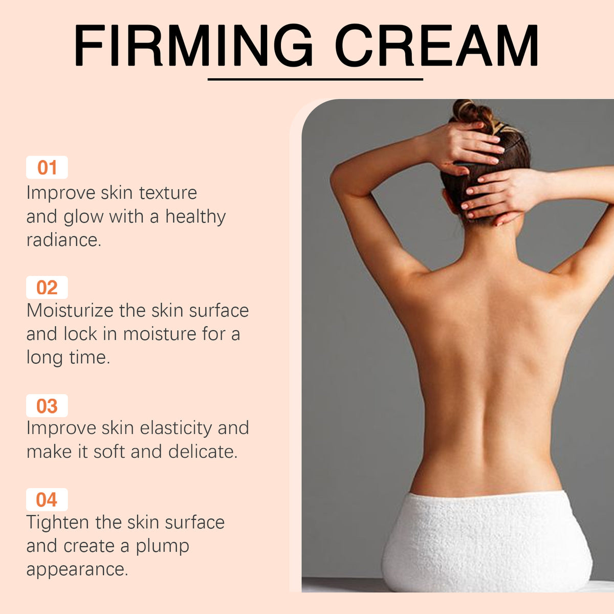 HOUKEA Skin Tightening Cream Mild Ingredients Care Moisturizing
